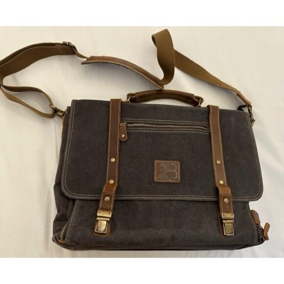 Laptop Messenger bag for Mens Inch, Waterproof Vintage